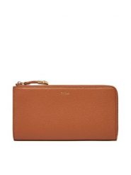 Furla Portfel Goccia L Zip Around WP00471 BX3036 KH RY000 Brązowy. Brązowe portfele damskie Furla, bez wzorów, ze skóry. Za 609.99 zł.