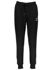 Puma Spodnie dresowe "Iconic T7" w kolorze czarnym rozmiar: XL. Czarne spodnie dresowe damskie Puma, xl, bez wzorów, z dresówki. Za 100.99 zł.