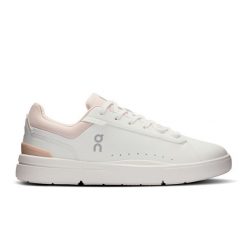 ON The Roger Advantage White | Rosehip Sneakersy damskie. Białe obuwie sportowe damskie On, bez zapięcia, tenisowe. Za 549.99 zł.