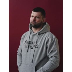 MANTO bluza z kapturem RESOLVE melanż. Szare bluzy damskie MANTO, bez wzorów, z kapturem. Za 249.00 zł.