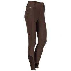 Damskie legginsy jeździeckie z pełną przyczepnością Harry's Horse Equitights Cla. Brązowe legginsy damskie HARRYS HORSE, s, bez wzorów, z elastanu. Za 327.00 zł.