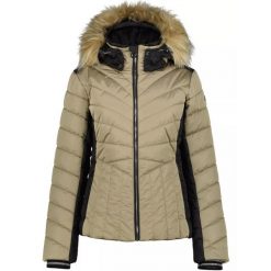 Kurtka Narciarska Damska Luhta Katinen. Brązowe kurtki sportowe damskie Luhta, na zimę, bez wzorów, bez kaptura. W wyprzedaży za 799.20 zł.