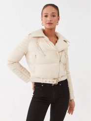 PINKO Kurtka zimowa Case 101670 A13D Beżowy Regular Fit. Brązowe kurtki damskie Pinko, na zimę, bez wzorów, z syntetyku, bez kaptura. Za 1,709.00 zł.