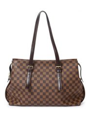 Louis Vuitton Shopper bag "Chelsea" w kolorze brązowym - 41 x 27 x 15 cm rozmiar: onesize. Brązowe shopper bag Louis Vuitton, bez wzorów, z materiału, na ramię, bez dodatków. Za 5,842.99 zł.