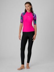 4F Legginsy do pływania damskie - czarne M. Czarne szorty damskie 4F, bez wzorów, z materiału. Za 129.99 zł.