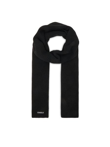 PINKO Szalik Slovenia 105996 A2Z4 Czarny. Czarne szaliki damskie Pinko, bez wzorów. Za 699.99 zł.