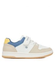 Tommy Hilfiger Sneakersy T1X9-34345-1269 S Biały. Białe buty sportowe chłopięce Tommy Hilfiger, ze skóry, bez zapięcia. Za 349.99 zł.