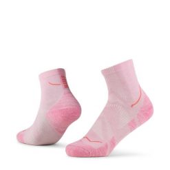 Skarpetki Buff DRYFLX® QUARTER SOCK DQ CAMELIA XL. Czerwone skarpetki damskie Buff, bez wzorów, z poliamidu. Za 109.90 zł.