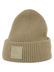 ELBSAND Czapka beanie "Nora" w kolorze oliwkowym rozmiar: onesize. Zielone czapki damskie ELBSAND, bez wzorów, z materiału. Za 73.99 zł.