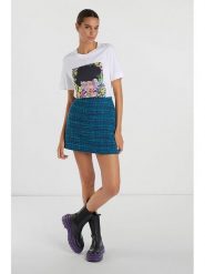 Rich & Royal Spódnica w kolorze niebieskim rozmiar: 38. Niebieskie spódnice damskie Rich & Royal, bez wzorów, mini. Za 250.45 zł.