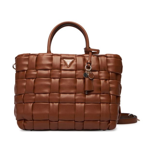 Torebka Guess. Brązowe torebki klasyczne damskie Guess, bez dodatków. Za 419.99 zł.