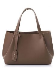 Vince Camuto Shopper bag w kolorze brązowym - 35 x 20 x 12 cm rozmiar: onesize. Brązowe shopper bag Vince Camuto, bez wzorów, z materiału, na ramię, bez dodatków. Za 109.45 zł.
