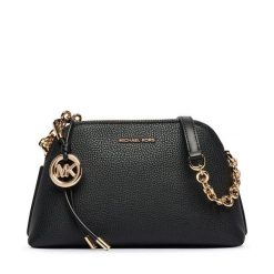 Torebka MICHAEL Michael Kors. Czarne listonoszki damskie MICHAEL Michael Kors, bez wzorów, bez dodatków. Za 1,019.00 zł.