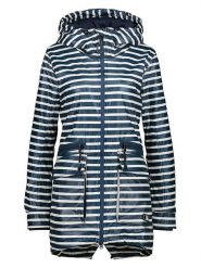 Alife and kickin Parka "Audrey" w kolorze granatowo-białym rozmiar: M. Białe parki damskie Alife and Kickin, m, bez kaptura. Za 158.10 zł.