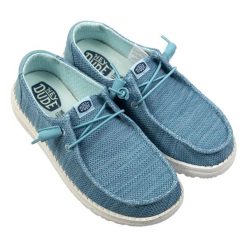 HeyDude Damskie Mokasyny Wendy Stretch Sox. Białe mokasyny damskie Hey dude, z materiału, bez obcasa. Za 259.00 zł.