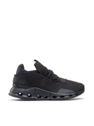On Sneakersy Cloudnova 26.99814 Czarny. Czarne obuwie sportowe damskie On, z materiału, bez zapięcia. Za 509.99 zł.