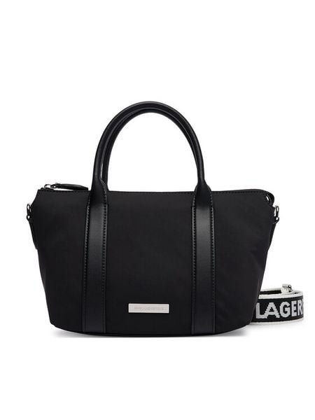 KARL LAGERFELD Torebka B4W30308 Czarny. Czarne torebki klasyczne damskie KARL LAGERFELD, bez dodatków. Za 779.99 zł.