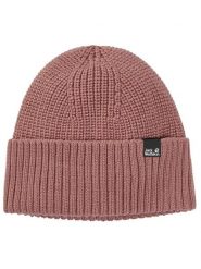 Jack Wolfskin Czapka beanie w kolorze jasnoróżowym rozmiar: onesize. Różowe czapki damskie Jack Wolfskin, bez wzorów, prążkowane. Za 88.02 zł.