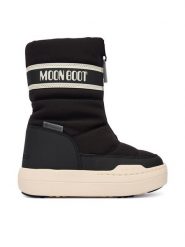 Moon Boot Śniegowce Jr Park Zip High Wp 80D3440080 S Czarny. Czarne kozaki dziewczęce Moon Boot, bez wzorów, ze skóry, bez obcasa, bez zapięcia. Za 629.99 zł.