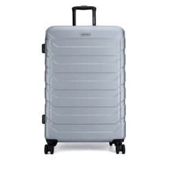 Walizka duża GINO ROSSI. Szare walizki Gino Rossi, bez wzorów, duże. Za 299.99 zł.