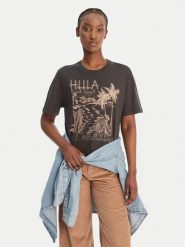 Billabong T-Shirt Vacay Wonder EBJZT00569 Czarny Loose Fit. Czarne t-shirty damskie Billabong, xl, bez wzorów, z bawełny, bez kołnierzyka. Za 129.99 zł.