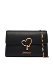 LOVE MOSCHINO Torebka JC4327PP1OLQ0000 Czarny. Czarne torebki wieczorowe damskie Love Moschino, bez wzorów, ze skóry, bez dodatków. Za 769.99 zł.