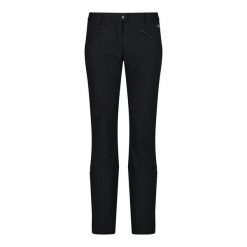 Spodnie Narciarskie Softshell Rozmiar 40 Czarny - 38A1586-U901. Czarne spodnie sportowe damskie CMP, na zimę, bez wzorów, z elastanu, narciarskie. Za 469.99 zł.
