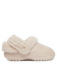 Crocs Klapki Classic Unfurgettable Vegan Suede Clog 212106 Kremowy. Białe klapki damskie Crocs, bez wzorów, z tworzywa sztucznego, bez obcasa, bez zapięcia. Za 299.99 zł.