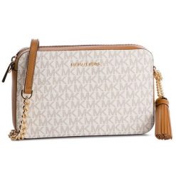 Torebka MICHAEL Michael Kors. Brązowe listonoszki damskie MICHAEL Michael Kors, bez wzorów, bez dodatków. Za 859.99 zł.