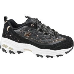 Buty sportowe Sneakersy damskie, D'Lites. Czarne obuwie sportowe casual damskie Skechers, trekkingowe. Za 359.99 zł.