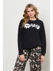 &Co Woman Bluza "Siena" w kolorze czarnym rozmiar: XL. Czarne bluzy damskie &Co Woman, xl, bez wzorów, bez kaptura. Za 219.95 zł.