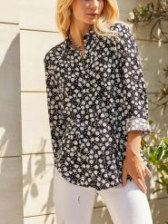 LA Angels Koszula w kolorze czarnym rozmiar: L. Czarne koszule damskie LA Angels, l, bez wzorów, z wiskozy, bez kołnierzyka, bez ramiączek. Za 78.99 zł.