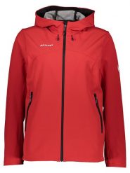 Mammut Kurtka softshellowa "Corporate SO" w kolorze czerwonym rozmiar: L. Czerwone kurtki sportowe damskie Mammut, l, bez wzorów, z syntetyku, bez kaptura. Za 429.95 zł.