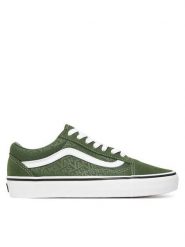 Vans Tenisówki Old Skool VN000D2VZ3R1 Zielony. Zielone buty sportowe chłopięce Vans, z materiału, bez zapięcia. Za 199.99 zł.
