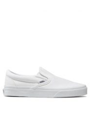 Vans Tenisówki Classic Slip-On VN000EYEW00. Białe trampki damskie Vans, bez wzorów, z materiału, bez zapięcia. Za 199.99 zł.