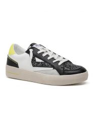 Sixth Sens Sneakersy w kolorze biało-czarnym rozmiar: 38. Białe obuwie sportowe damskie Sixth Sens, bez zapięcia. Za 157.73 zł.