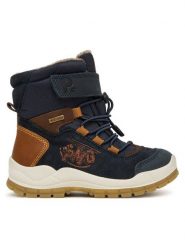 Primigi Śniegowce GORE-TEX 2395011 M Granatowy. Niebieskie buty zimowe chłopięce Primigi, z gore-texu, bez zapięcia. Za 419.99 zł.