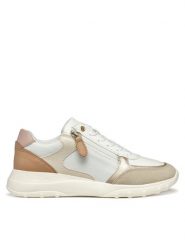 Geox Sneakersy D36LPB 0BC22 C1RH6 Beżowy. Brązowe obuwie sportowe damskie Geox, ze skóry, bez zapięcia. Za 289.99 zł.