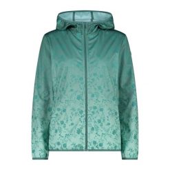 Kurtka przeciwdeszczowa z odpinanym kapturem damska CMP. Zielone kurtki damskie CMP, l, bez wzorów. Za 389.00 zł.