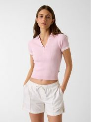 Guess Jeans Sweter 181553 Różowy Classic Fit. Czerwone swetry klasyczne damskie Guess Jeans, l, z jeansu, bez kołnierzyka. Za 379.99 zł.