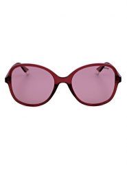 Polaroid Damskie okulary przeciwsłoneczne w kolorze czerwono-jasnoróżowym rozmiar: 54. Czerwone okulary przeciwsłoneczne damskie Polaroid. Za 169.95 zł.