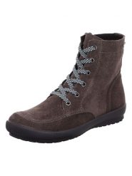 Legero Skórzane sneakersy w kolorze brązowym rozmiar: 42,5. Brązowe obuwie sportowe damskie Legero, za kostkę, bez zapięcia. Za 253.50 zł.