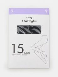 Rajstopy 15 DEN - czarny. Czarne rajstopy Sinsay, bez wzorów. Za 9.99 zł.