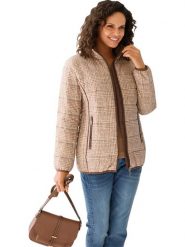 WITT WEIDEN Kurtka pikowana w kolorze beżowym rozmiar: 52. Brązowe kurtki damskie WITT WEIDEN, bez wzorów, bez kaptura. Za 86.99 zł.