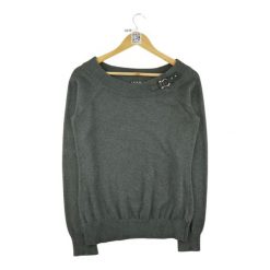 Second life - Damski szary sweter - Jak nowy. Szare golfy damskie Ralph Lauren, bez kołnierzyka. Za 127.76 zł.