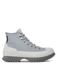 Converse Trampki Chuck Taylor All Star Lugged 2.0 Cc A05382C Niebieski. Niebieskie trampki damskie Converse, bez wzorów, ze skóry, bez zapięcia. Za 409.99 zł.