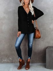 LA Angels Kardigan w kolorze czarnym rozmiar: L. Czarne kardigany damskie LA Angels, l, bez wzorów. Za 144.24 zł.