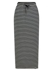 Sublevel Spódnica w kolorze czarno-białym rozmiar: S. Czarne spódnice damskie Sublevel, s, bez wzorów, z bawełny, maxi. Za 69.99 zł.