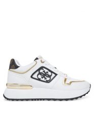 Guess Sneakersy 172257 Biały. Białe obuwie sportowe damskie Guess, ze skóry, bez zapięcia. Za 339.99 zł.