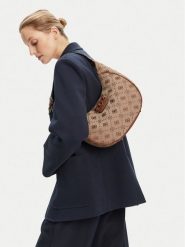 Guess Torebka HWJP96 54020 Beżowy. Brązowe torebki klasyczne damskie Guess, z poliesteru, bez dodatków. Za 349.99 zł.